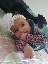 Diademas de bebé Para niña, flor de Gasa, accesorios Para el cabello Para bebé, Turbantes Para bebé