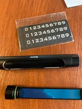 Baseus Car Temporary Parking Card For Car Luminous Dual Phone Number Card Plate Car Park