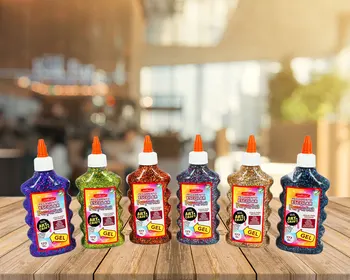 Starplast Glue Gel liquid 177ml, with glitter Multiforma, special for Slimes, ideal Craft Colores varied
Starplast Glue Gel liquid 177ml, with glitter Multiforma, special for Slimes, ideal Craft Colores varied