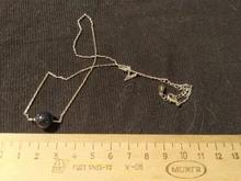 Collares de plata de ley 925 para mujer, joyería con piedra Natural, Arena Azul, sol, piedra Aventurina, cuentas redondas, estilo coreano