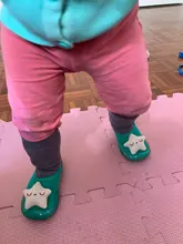 Calcetines para niñas pequeñas, zapatos de goma con suela suave de conejo, calcetines, zapatilla suave bebe niño pequeño, antideslizantes