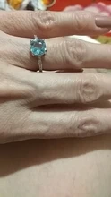 Huitan-anillo cuadrado de piedra azul para mujer, accesorios sencillos minimalistas, sortija, joyería anillos de compromiso
