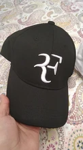 Nueva estrella del tenis Roger Federer tapa 3D bordado papá gorras de béisbol Unisex sombrero del Snapback directo F sombreros Dropshipping. exclusivo.