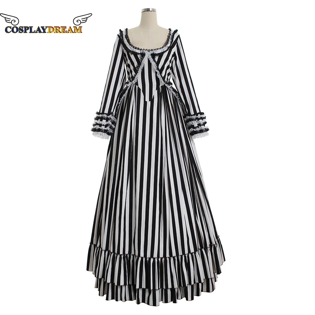 Cosplaydream Sleepy Hollow Dress Black and White Striped Dress Katrina Van Tassel sleepy hollow dress cosplay
Cosplaydream Sleepy Hollow Dress Black and White Striped Dress Katrina Van Tassel sleepy hollow dress cosplay