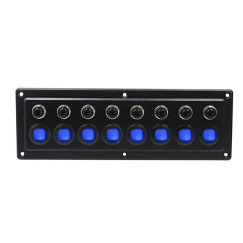 Taidacent Car Yacht Single Touch Switch Panel Refit Control 8 Way Switch Panel 12-24V Universal Marine Touch Screen Switch Panel
Taidacent Car Yacht Single Touch Switch Panel Refit Control 8 Way Switch Panel 12-24V Universal Marine Touch Screen Switch Panel