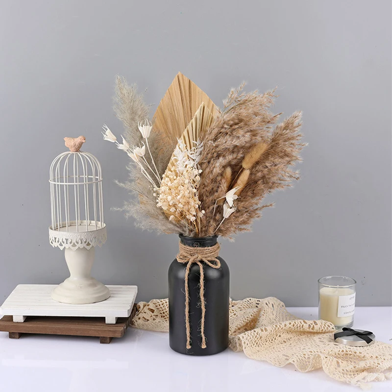 1Set Pampas Grass Decor Wedding Supplies Natural Dried Flowers Rabbit Tail Palm Leaves Christmas Home Living Room Decoration
1Set Pampas Grass Decor Wedding Supplies Natural Dried Flowers Rabbit Tail Palm Leaves Christmas Home Living Room Decoration