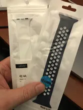 Solo bucle para reloj Apple Watch banda 44mm 40mm, 42mm, 38mm transpirable elástico de la correa banda pulsera de silicona iWatch Serie 3 4 5 SE 6 Correa