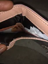 Billeteras geométricas rosas para mujer, Cartera de bolsillo, tarjetero de retales, monedero corto a la moda