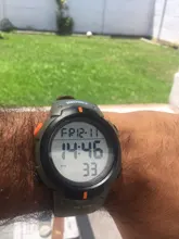 SKMEI-relojes deportivos para hombre, pulsera Digital Led con correa de PU, resistente al agua, con esfera grande, para deportes al aire libre