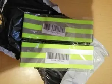 Bandas reflectantes elásticas para brazo, pierna y correa de tobillo, reflectante de seguridad, cintas de correa para correr por la noche, caminar y ciclismo, 2 uds.