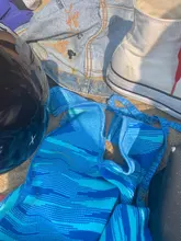 Tosy-Vestido corto de punto con Espalda descubierta, novedad de verano, ceñido, verde, cuello en V, para vacaciones, 2021