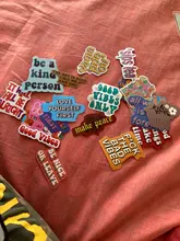 INS Corea pegatinas de palabras de Color planificador diario pegatina para diario Kawaii decoración de colección de recortes papelería escolar