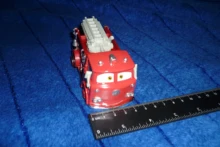 Disney-figuras de acción de Pixar Cars 2 para niños, modelos de coches de carreras de ladrillos, serie DJ Slug, agente St, Diecast, juguetes finos, regalo de Año Nuevo