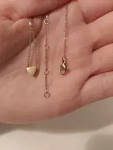 Collar a la moda de acero inoxidable para mujer, gargantillas de amor a la moda, collar largo de acero dorado personalizado, colgante delicado, regalo para pareja