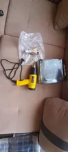 Pistola de aire caliente eléctrica con pantalla LCD Digital, enchufe europeo de 2000W, secador de pelo, soldadura por calor, envoltura termal, herramienta eléctrica de 220-240V