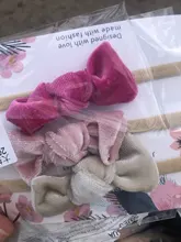 Warmom 3 unids/lote Bowknot niñas bebé diadema bebé Nylon elástico banda de pelo Bandeau sombrero recién nacido niños regalos accesorios para el cabello