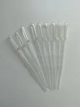 Gotero de transferencia de plástico desechable, para hacer joyas, molde de silicona, resina epoxi UV, 3ML, 4/20 Uds.