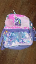 Sunveno mochila infantil para niñas bolsa preescolar para guardería primaria-Lentejuelas reversibles, unicornio, regalo ligero