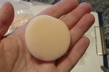 Base en polvo para cara y cuerpo, 10 Uds., profesional, redondo, cosmético suave, portátil, base de maquillaje esponja, lote