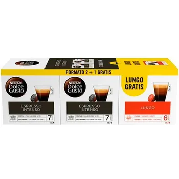 Free 2 1 format, 2 intense Lungo Espresso
Free 2 1 format, 2 intense Lungo Espresso
