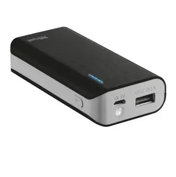 Trust Urban Primo Powerbank 4400 black 4400Mah 5W/1A Led electronic auxiliary battery 
Trust Urban Primo Powerbank 4400 black 4400Mah 5W/1A Led electronic auxiliary battery