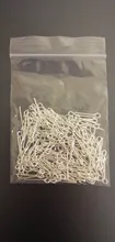 200 unids/bolsa 16 20 25 30 35 40 45 50mm cabeza de ojo Pins clásicos 7 colores plateados alfileres con ojetes para hallazgos de joyería haciendo suministros DIY