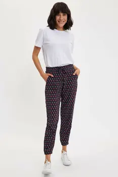 DeFacto Woman Printed Trousers Women's Spring Casual Long Pants Women's Lace-up Bottoms Women's Trousers-M8267AZ20SP
DeFacto Woman Printed Trousers Women's Spring Casual Long Pants Women's Lace-up Bottoms Women's Trousers-M8267AZ20SP