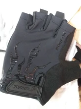 Guantes de ciclismo antideslizantes Unisex, para ciclismo de montaña al aire libre, lavables, medio dedo, guantes deportivos de dedo corto