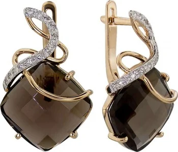 Aloris earrings with cubic zirconia and red gold
Aloris earrings with cubic zirconia and red gold