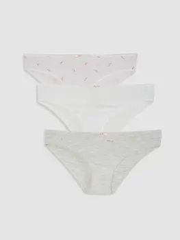 Printed Classic Panties 3'Lü
Printed Classic Panties 3'Lü