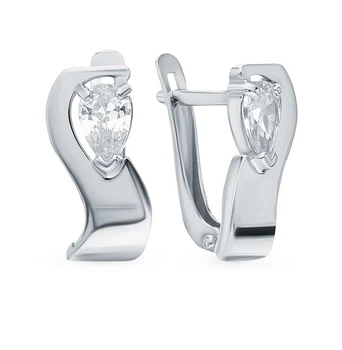 Silver earrings with cubic zirconia sunlight sample 925
Silver earrings with cubic zirconia sunlight sample 925