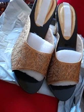 Zapatos de lujo para mujer decorados con diamantes de imitación, zapatos de boda estilo africano, Sandalias con tacón, fiesta, 2018