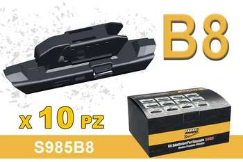 Kit 10 attacks B8 for wiper Carall S985 Flat and T191 hybrid Dokker Dacia Lodgy Duster
Kit 10 attacks B8 for wiper Carall S985 Flat and T191 hybrid Dokker Dacia Lodgy Duster