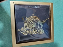 Marcapáginas de Metal creativo del universo misterioso, diseño calado, regalo, 95mm x 73mm, envío gratis