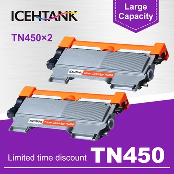 ICHTANK 2 Pcs TN-450 Black Compatible toner cartridge for Brother MFC-7360/7362/7460/7470/7860/7290 DCP-7055/7060 TN450 TN2220
ICHTANK 2 Pcs TN-450 Black Compatible toner cartridge for Brother MFC-7360/7362/7460/7470/7860/7290 DCP-7055/7060 TN450 TN2220