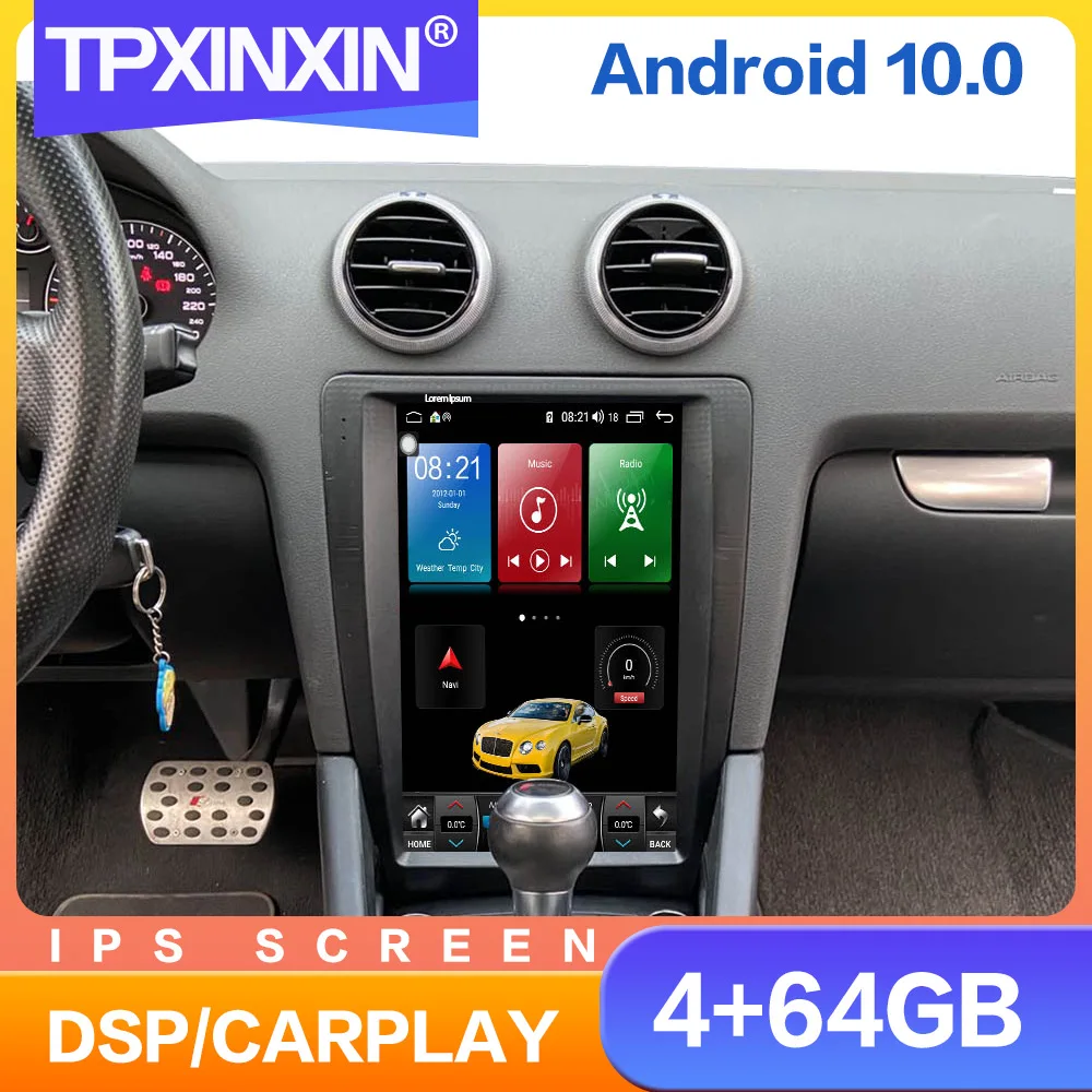 Android 10 Tesla Vertical Screen For Audi A3 2008 2009 2010 2011 2012 Car Radio Multimedia Auto DVD Player Navigation GPS 2 din
Android 10 Tesla Vertical Screen For Audi A3 2008 2009 2010 2011 2012 Car Radio Multimedia Auto DVD Player Navigation GPS 2 din