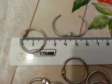 Carpeta de anillos de Metal de alta calidad, 2/3/5/10 Uds., álbumes DIY de 15-80mm, aros de hojas sueltas para libros, suministros de encuadernación para oficina, álbum de fotos