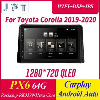 Car Multimedia player Car Electronics Car Navigation-PX6 for TOYOTA Corolla 2019-2020 QLED 1280*720 Carplay DSP RDS GPS 4G+64G
Car Multimedia player Car Electronics Car Navigation-PX6 for TOYOTA Corolla 2019-2020 QLED 1280*720 Carplay DSP RDS GPS 4G+64G