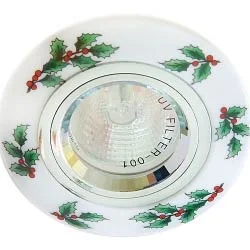 Ceiling Lamp, jcdr G5.3 "ceramics" Chrome, with lamp, CD95 
Ceiling Lamp, jcdr G5.3 "ceramics" Chrome, with lamp, CD95