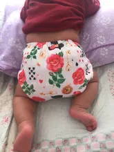 ElfDiaper-cubierta de pañal sin bolsillo, pañales de tela lavables para bebé