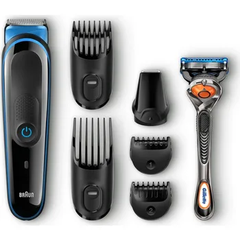 Braun multi groomer MGK3045 - 7-in-1 Hair and Beard Styler Metal Beard Mens Trimming Body Shave Nose and Ear Christmas Gift
Braun multi groomer MGK3045 - 7-in-1 Hair and Beard Styler Metal Beard Mens Trimming Body Shave Nose and Ear Christmas Gift