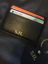 LLavero de piel auténtica saffiano con letras iniciales personalizadas, llavero de forma de corazón para mujer, llavero de corazón para mujer