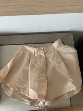 Women Shorts Bottoms Wide Leg Streetwear Sexy High-Waist Summer Solid Fashion Loose Button