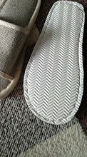 Zapatos de lino para mujer, zapatillas de hogar, zapatos para suelo de interior, sandalias silenciosas de verano, 2020