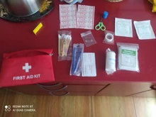 Botiquín de primeros auxilios impermeable para Familia o viaje, para tratamiento médico de emergencia, 14 artículos/juego