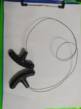 Cadena de soga de acero Manual para uso en exteriores equipo de supervivencia de emergencia, herramientas de viaje, Camping y senderismo