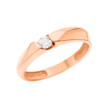 Gold ring with diamonds sunlight sample 585
Gold ring with diamonds sunlight sample 585