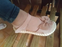 Zapatos de verano para niños, sandalias de princesa para niñas pequeñas, zapatos transpirables suaves con lazo