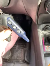 Versión para Rusia EZ-beta caja llavero para Jaguar EZ-beta lcd remoto dos forma de sistema de alarma para coche envío gratis