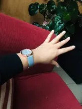 YOLAKO-reloj analógico de cuarzo para Mujer, accesorio de pulsera de cuarzo de alta calidad con correa de cuero, estilo informal, elegante y redondo